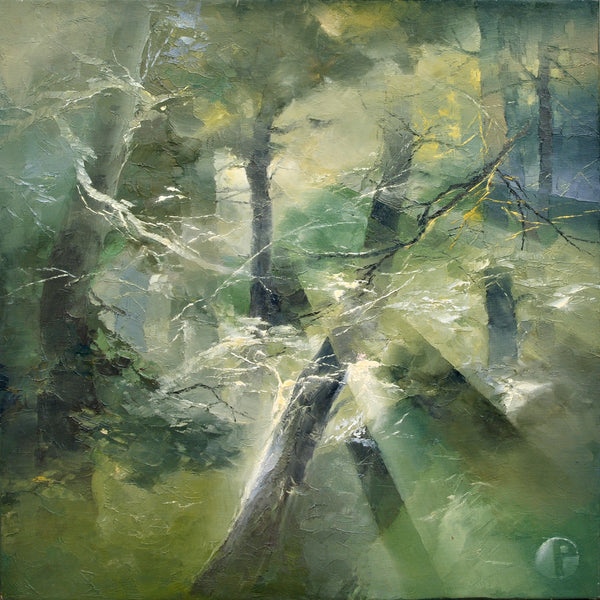 Sommer Silence - Painting by Petras Lukosius